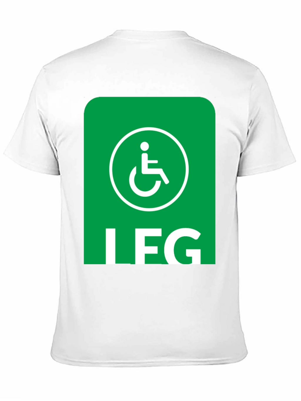 Funny Leg Day Handicap T-Shirt