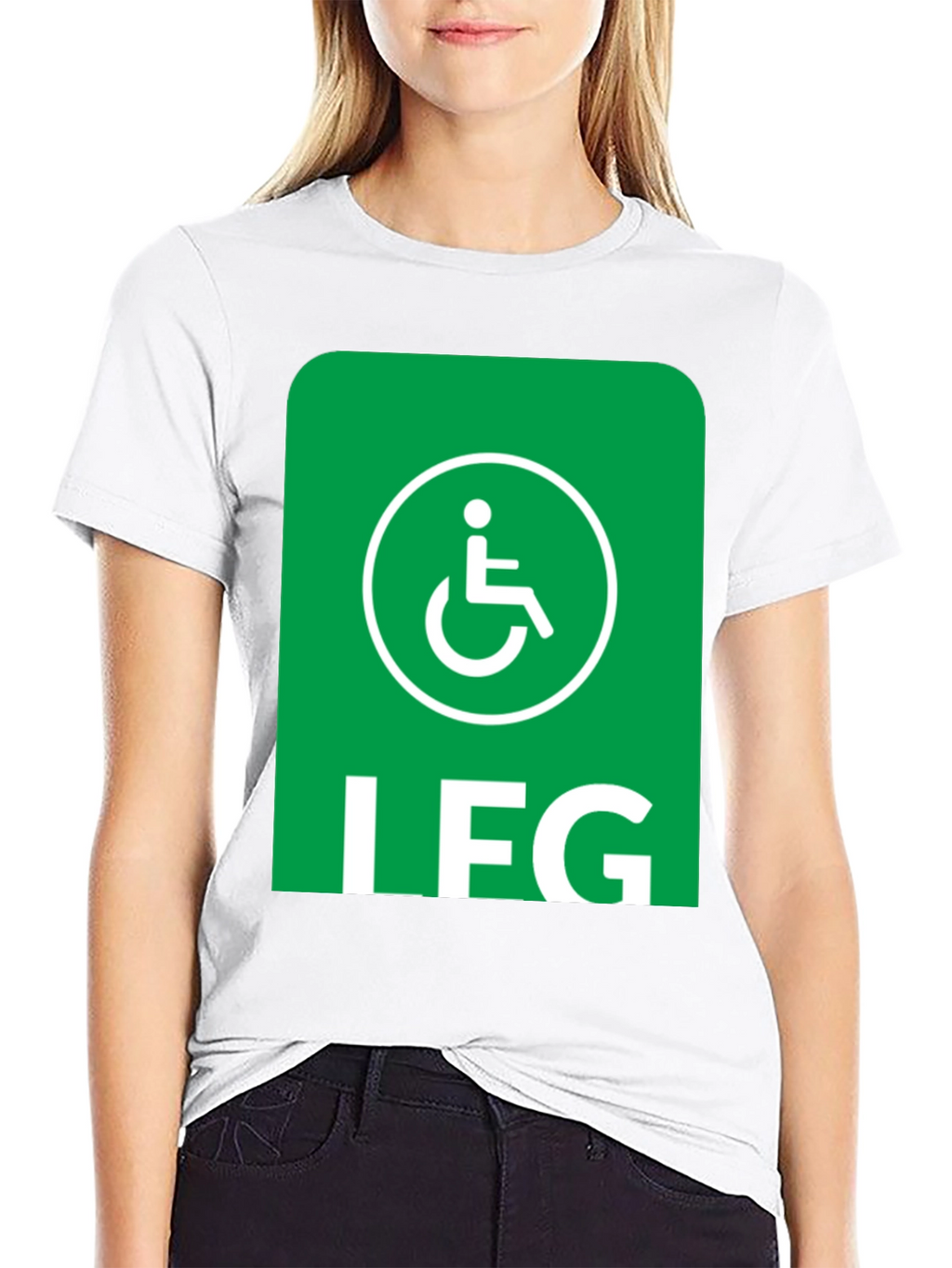 Funny Leg Day Handicap T-Shirt