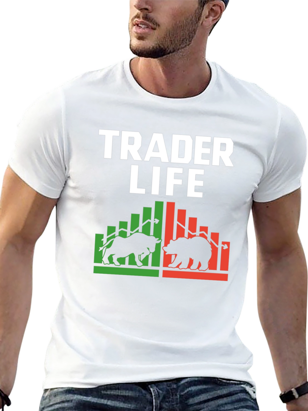 Trader Life Bull and Bear T-Shirt