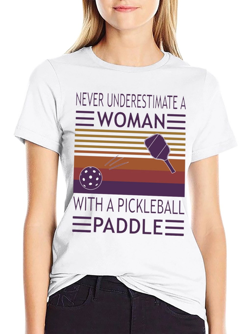 Pickleball Womans Graphic Tee