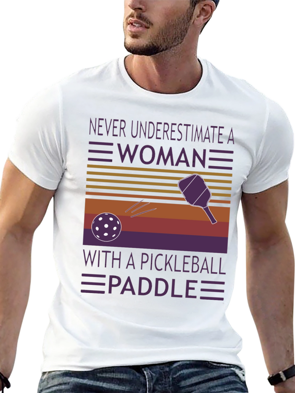 Pickleball Womans Graphic Tee