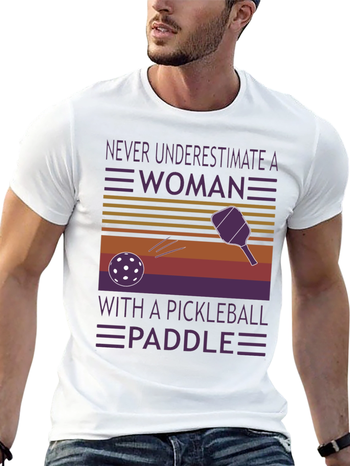 Pickleball Womans Graphic Tee