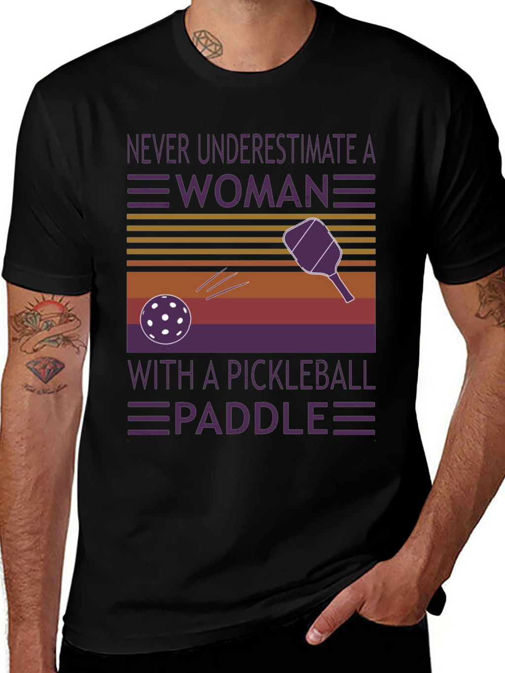 Pickleball Womans Graphic Tee