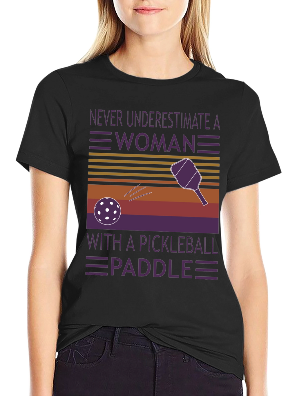 Pickleball Womans Graphic Tee