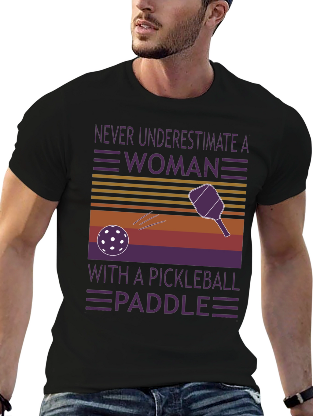 Pickleball Womans Graphic Tee