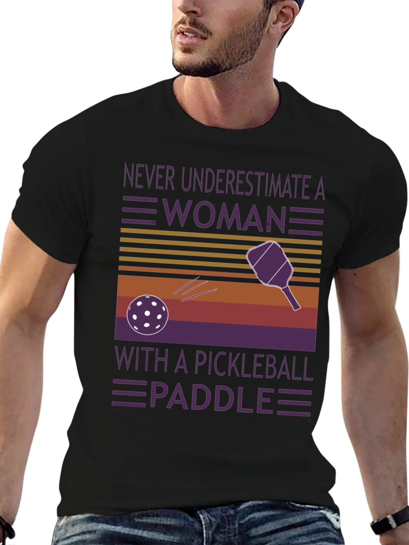 Pickleball Womans Graphic Tee