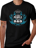 My Favorite People Call Me Dad Black T-Shirt
