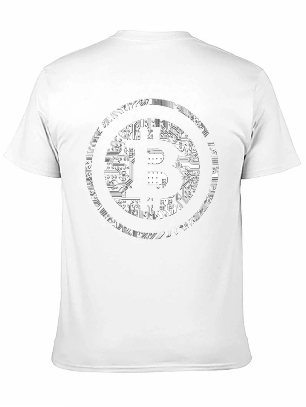 Bitcoin Circuit Board Black T-Shirt