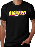 Richard Comic Style Personalized T-Shirt