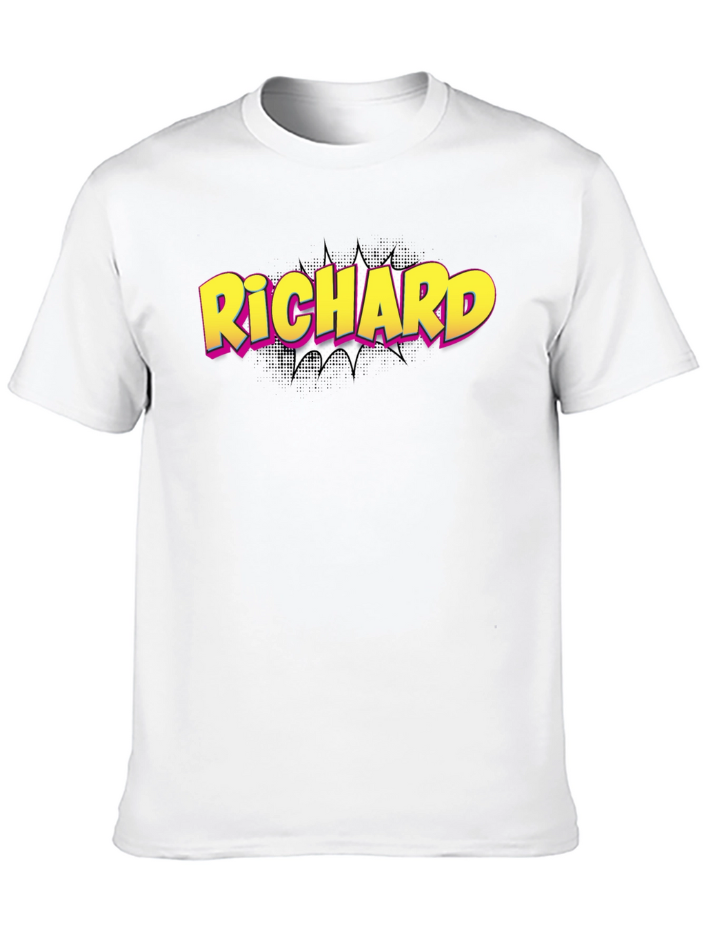 Richard Comic Style Personalized T-Shirt