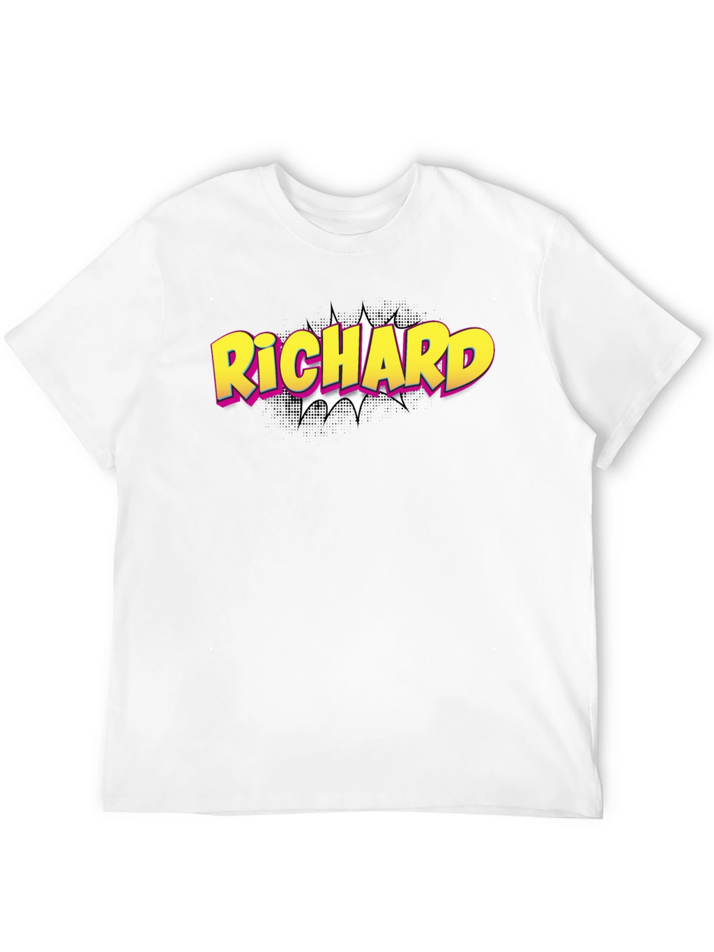 Richard Comic Style Personalized T-Shirt