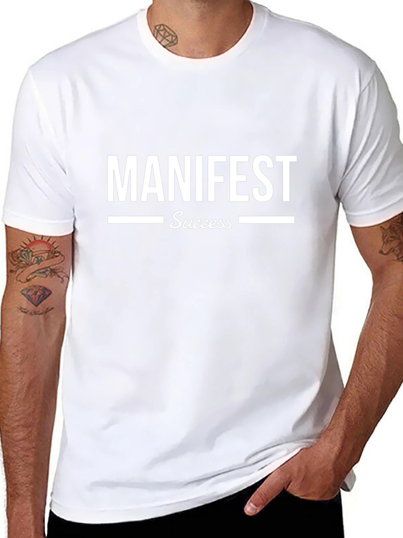 Manifest Success T-Shirt - Motivational Tee