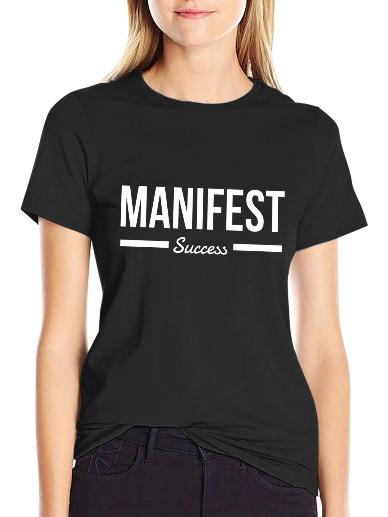 Manifest Success T-Shirt - Motivational Tee
