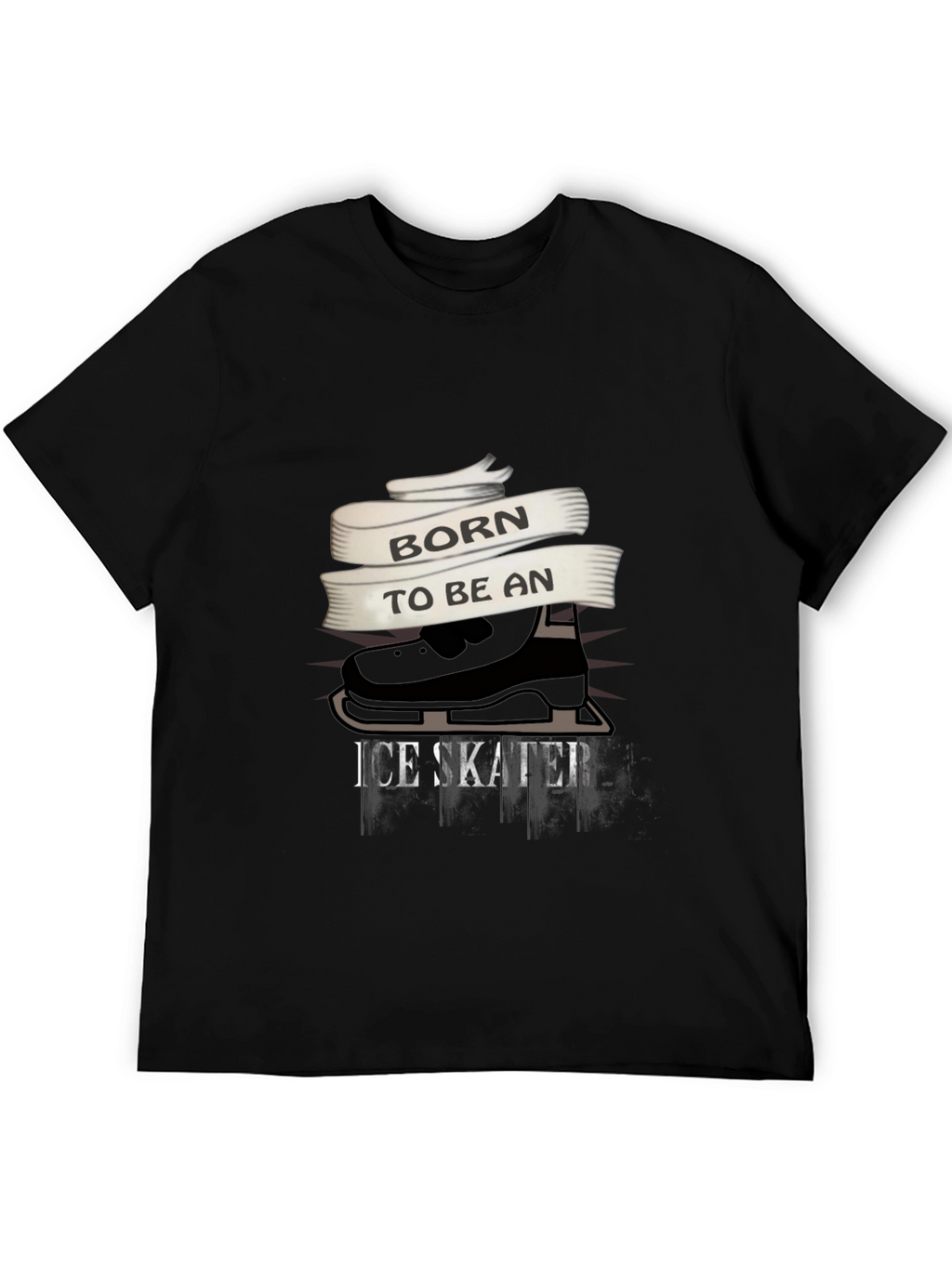 Born To Be An Ice Skater Graphic Tee