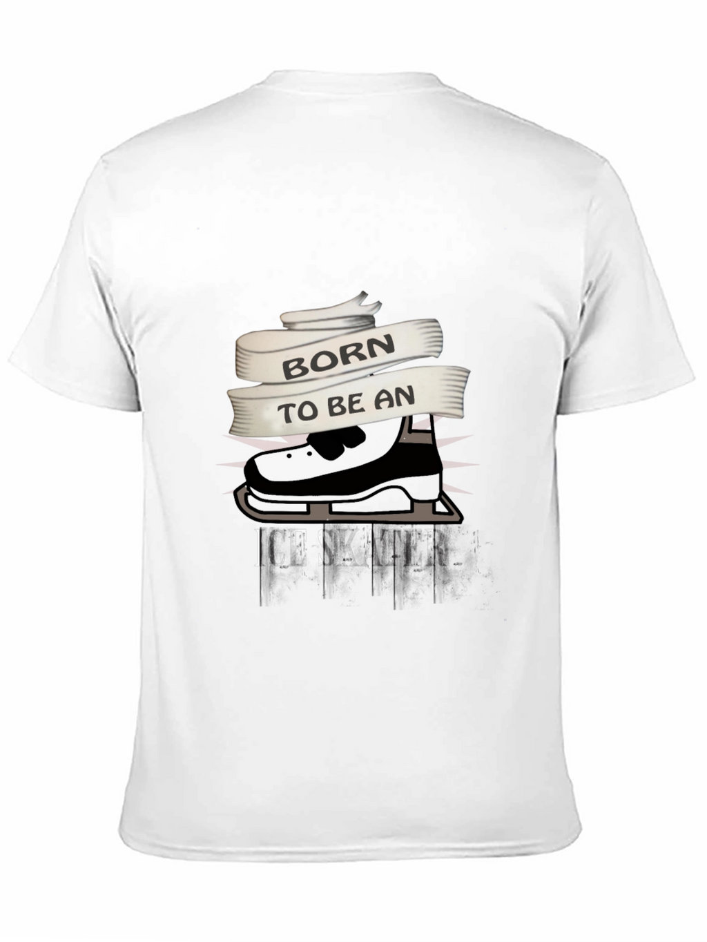 Born To Be An Ice Skater Graphic Tee