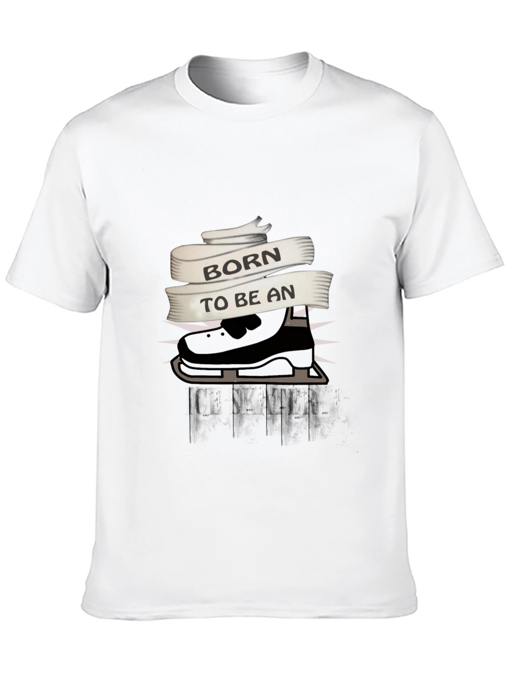 Born To Be An Ice Skater Graphic Tee