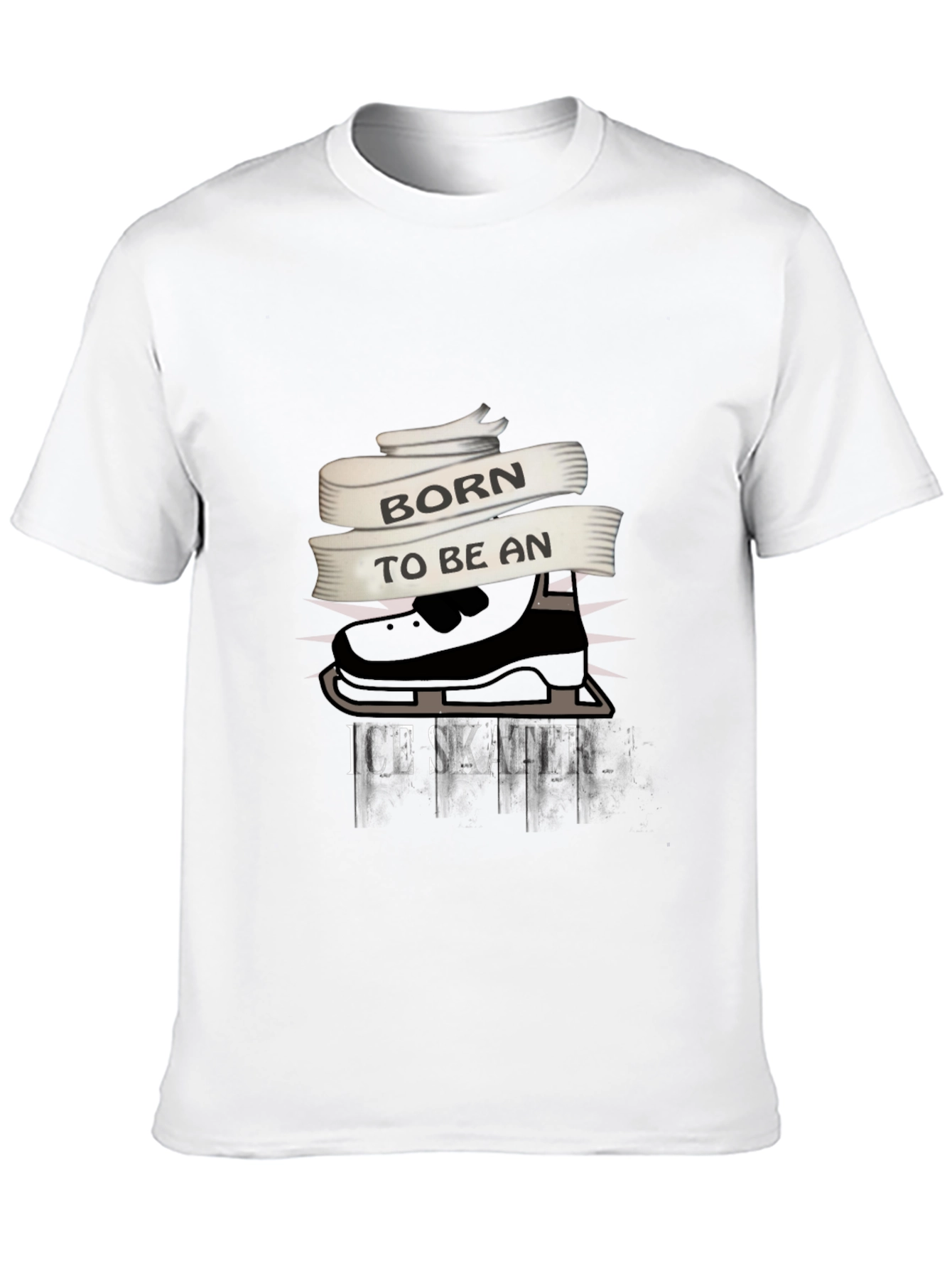 Born To Be An Ice Skater Graphic Tee
