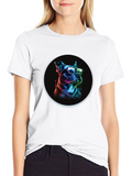 Dog with Glasses Graphic Tee