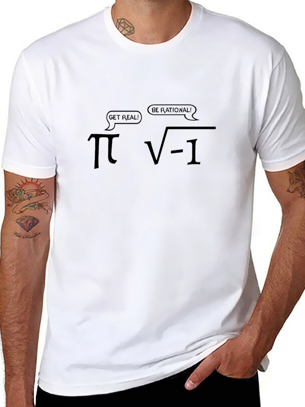 Math Humor T-Shirt: Be Rational