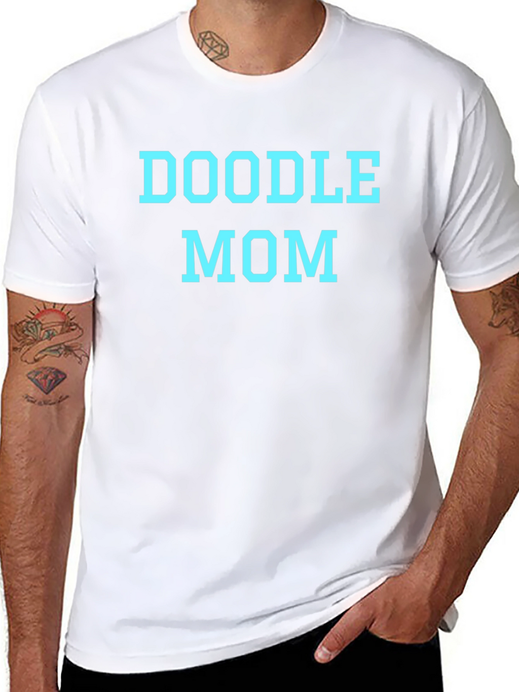 Doodle Mom T-Shirt - Cute Dog Lover Tee