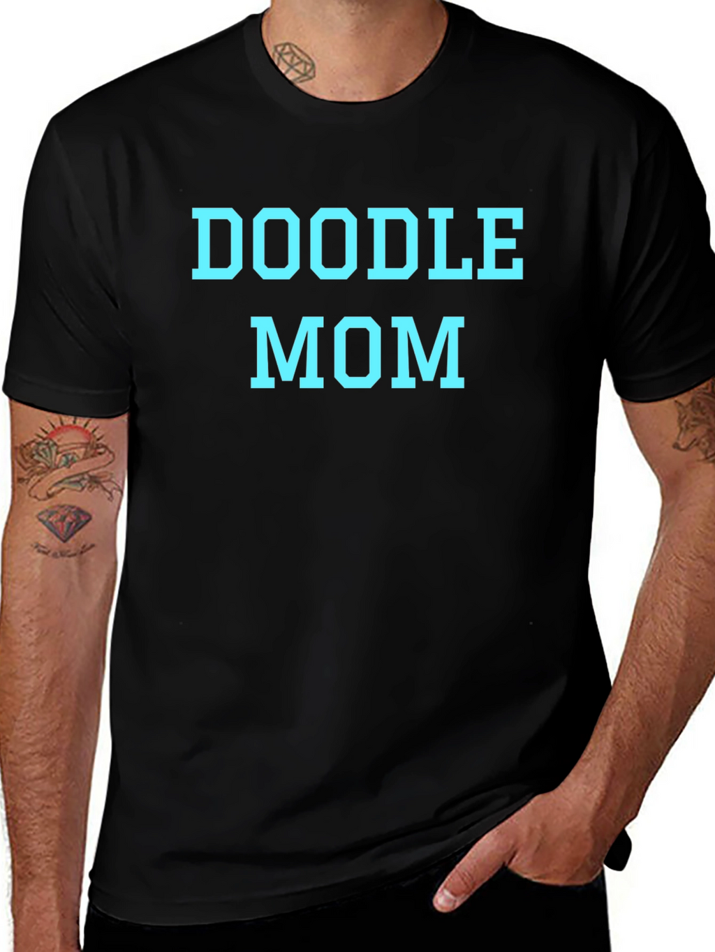 Doodle Mom T-Shirt - Cute Dog Lover Tee