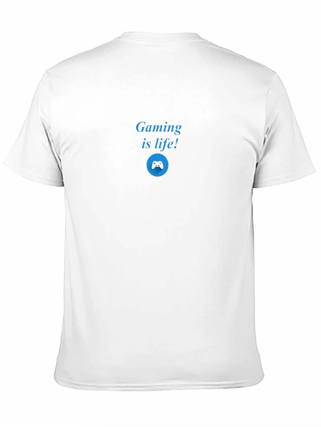 Gaming is Life! Black Graphic T-Shirt