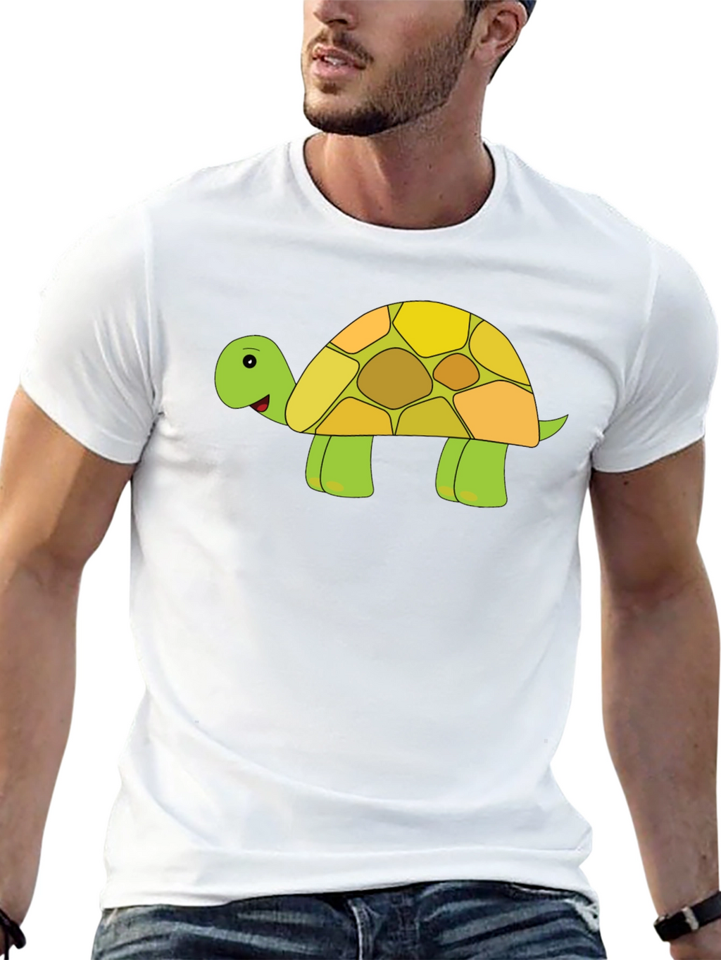 Turtle Graphic Tee - Cute Animal T-Shirt