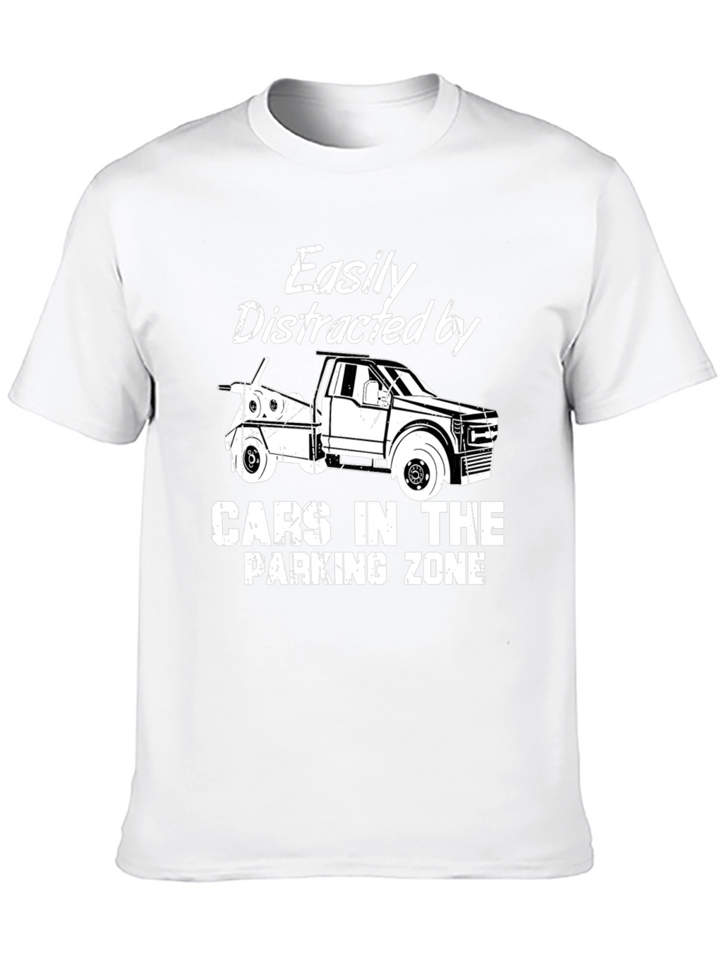Easily Distracted Tow Truck T-Shirt