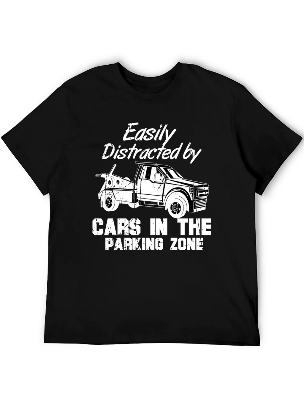 Easily Distracted Tow Truck T-Shirt