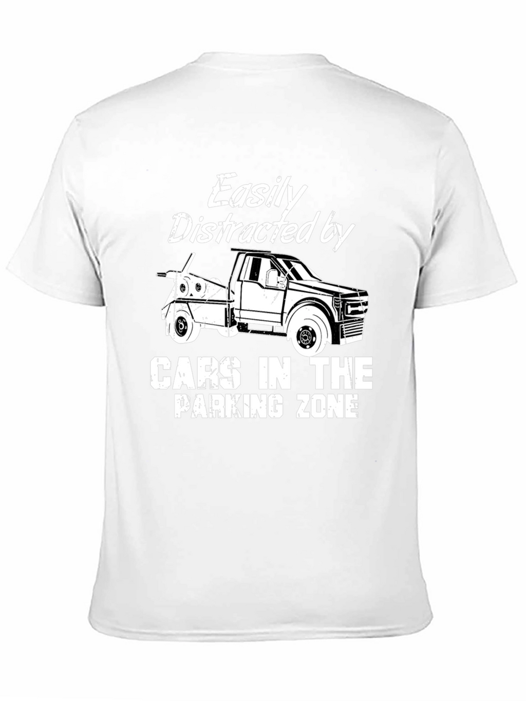 Easily Distracted Tow Truck T-Shirt