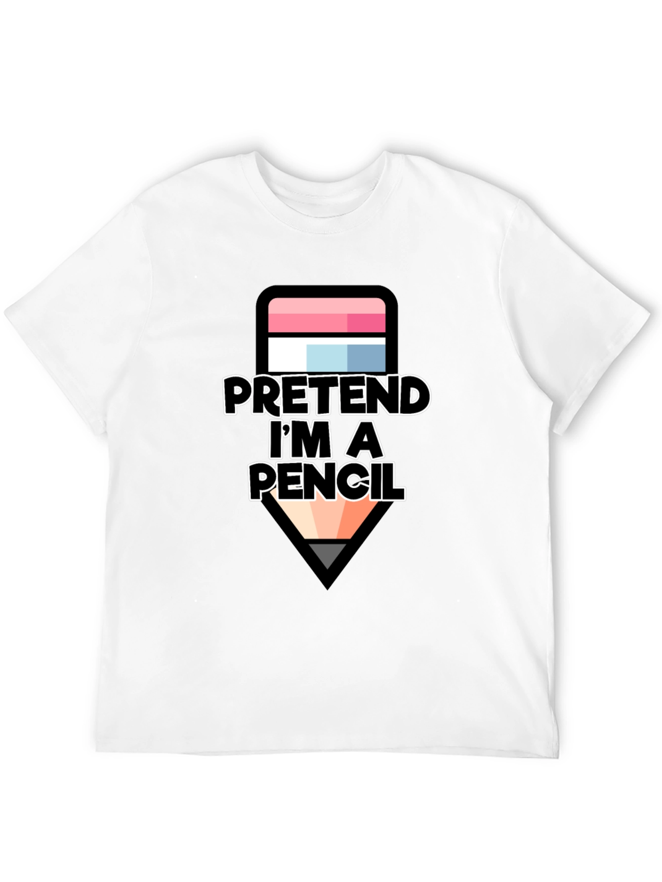 Pretend Im a Pencil T-Shirt - Funny Costume Tee
