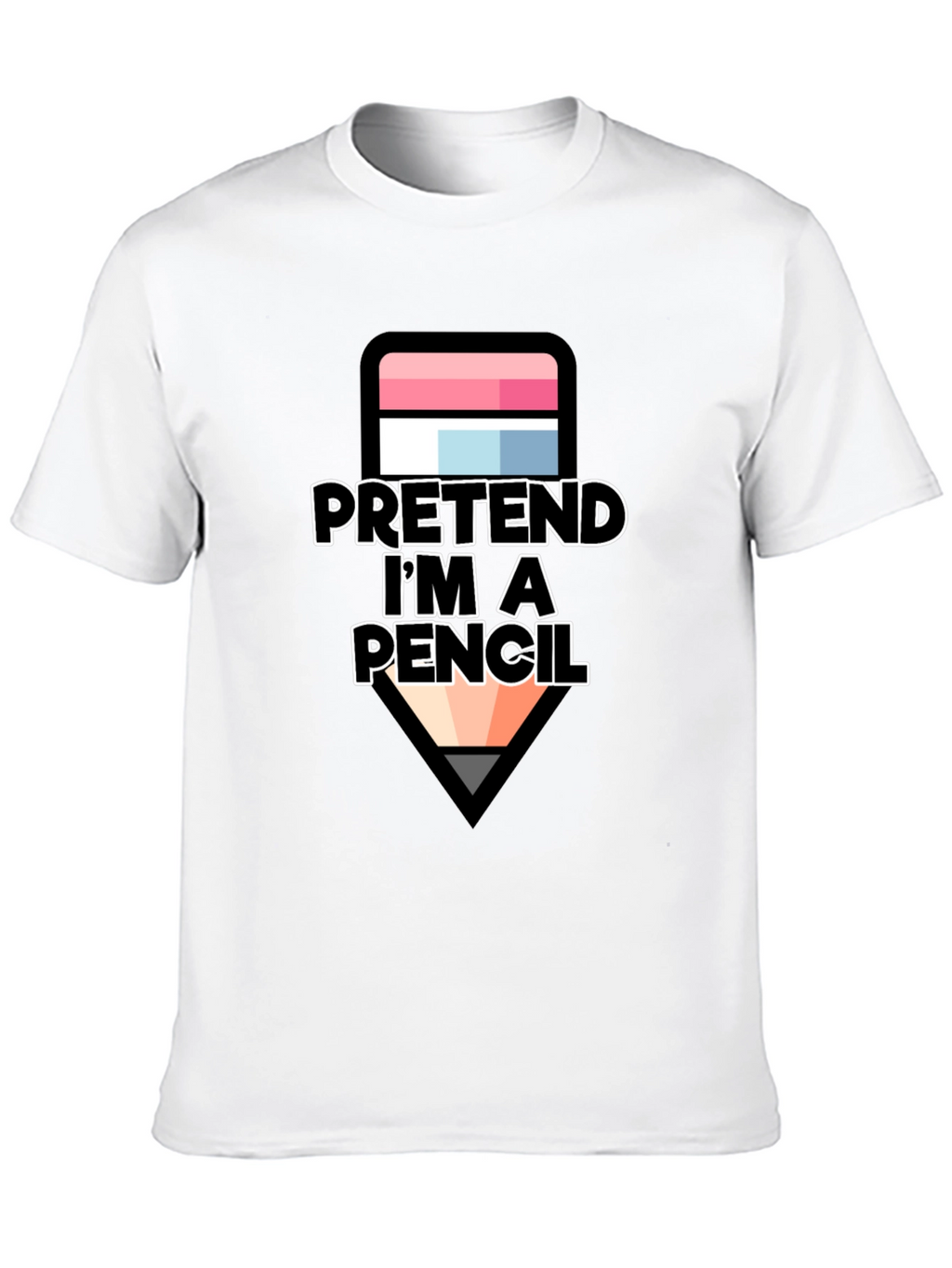 Pretend Im a Pencil T-Shirt - Funny Costume Tee