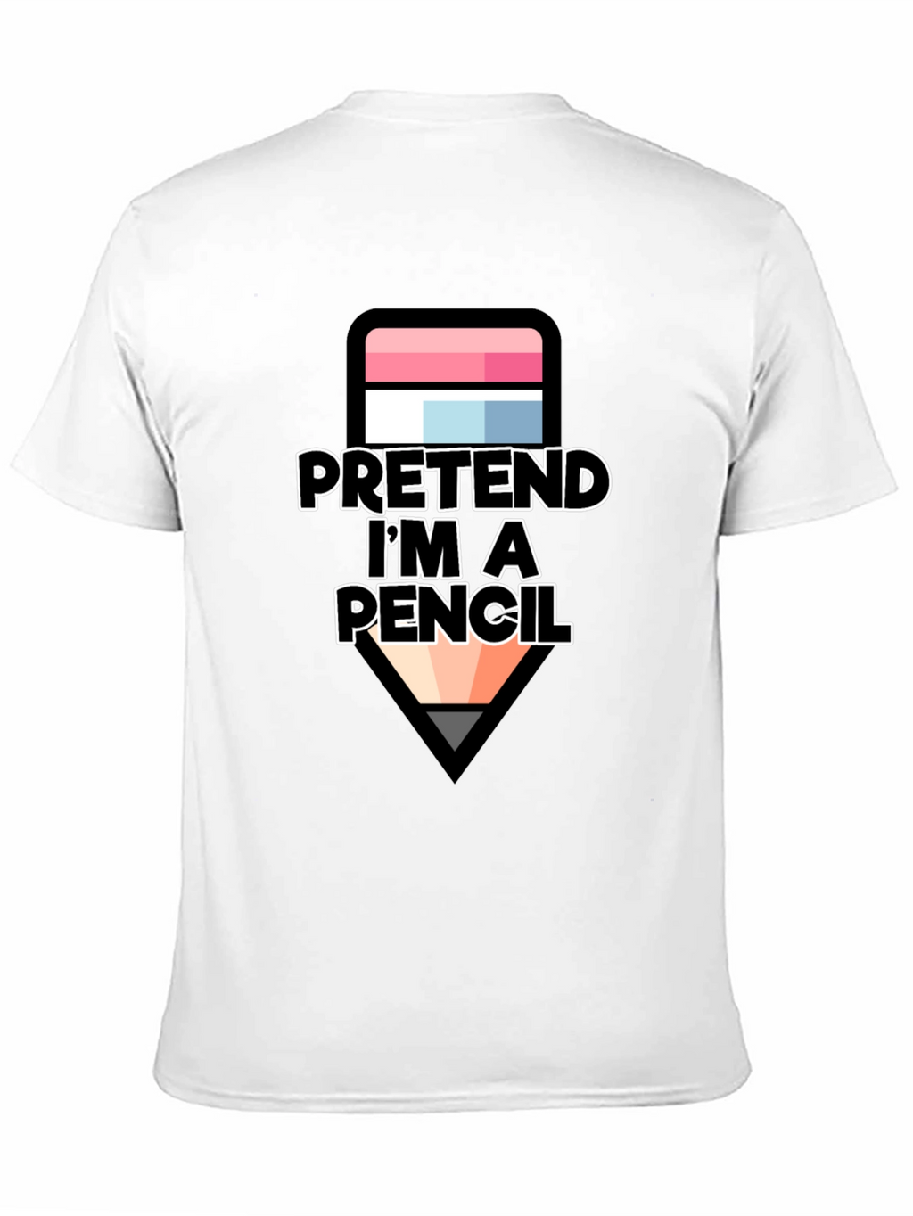 Pretend Im a Pencil T-Shirt - Funny Costume Tee