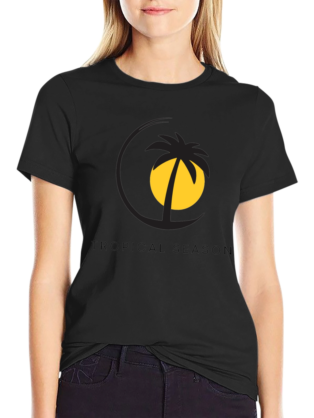 Tropical Season Graphic Tee - Stylish Summer Vibes