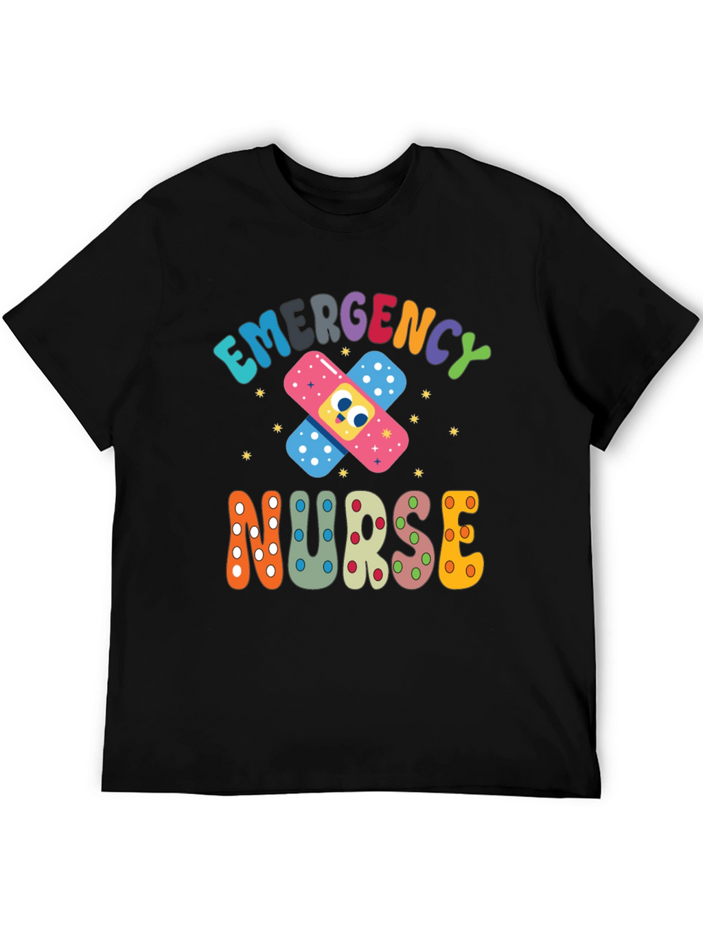 Emergency Nurse T-Shirt - Funny Bandage Design