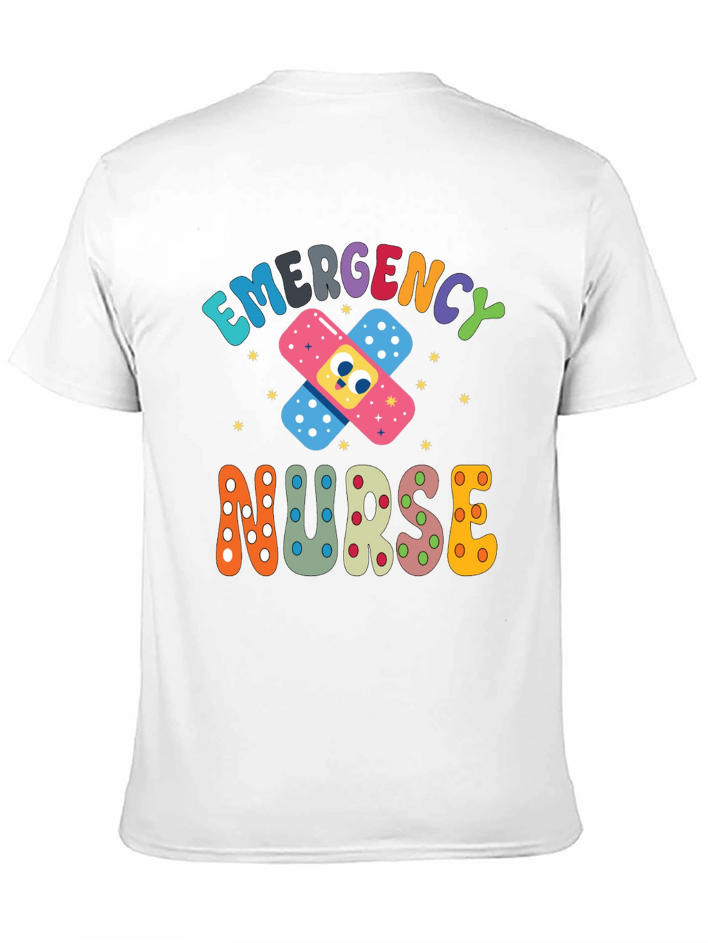Emergency Nurse T-Shirt - Funny Bandage Design