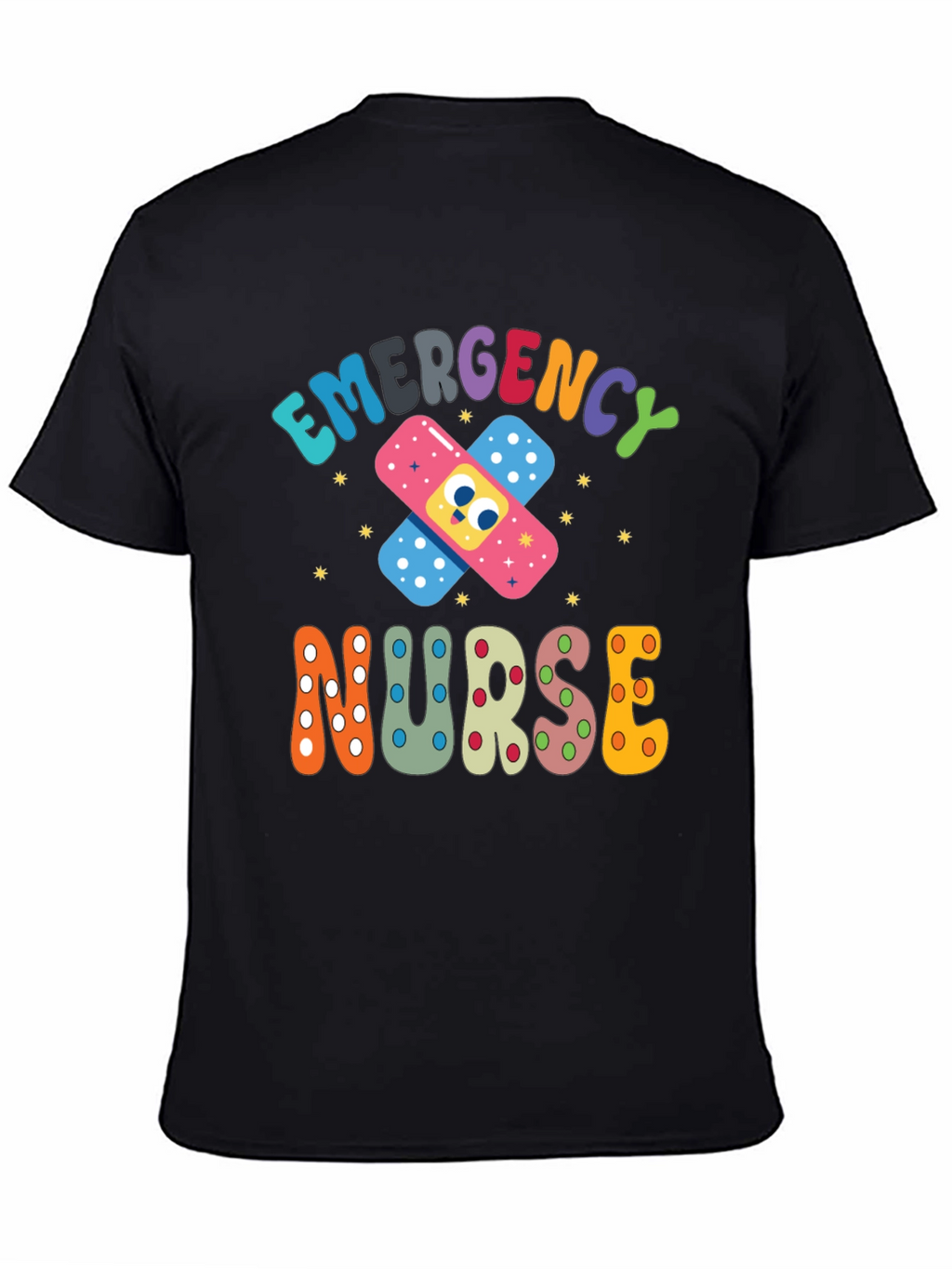 Emergency Nurse T-Shirt - Funny Bandage Design