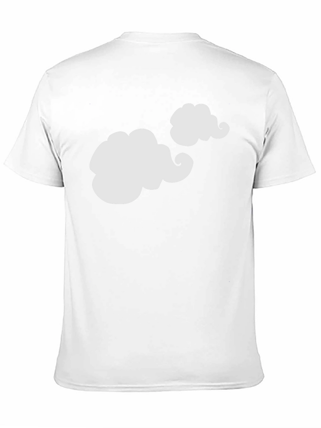 Funny Clouds Graphic Tee - Black T-Shirt