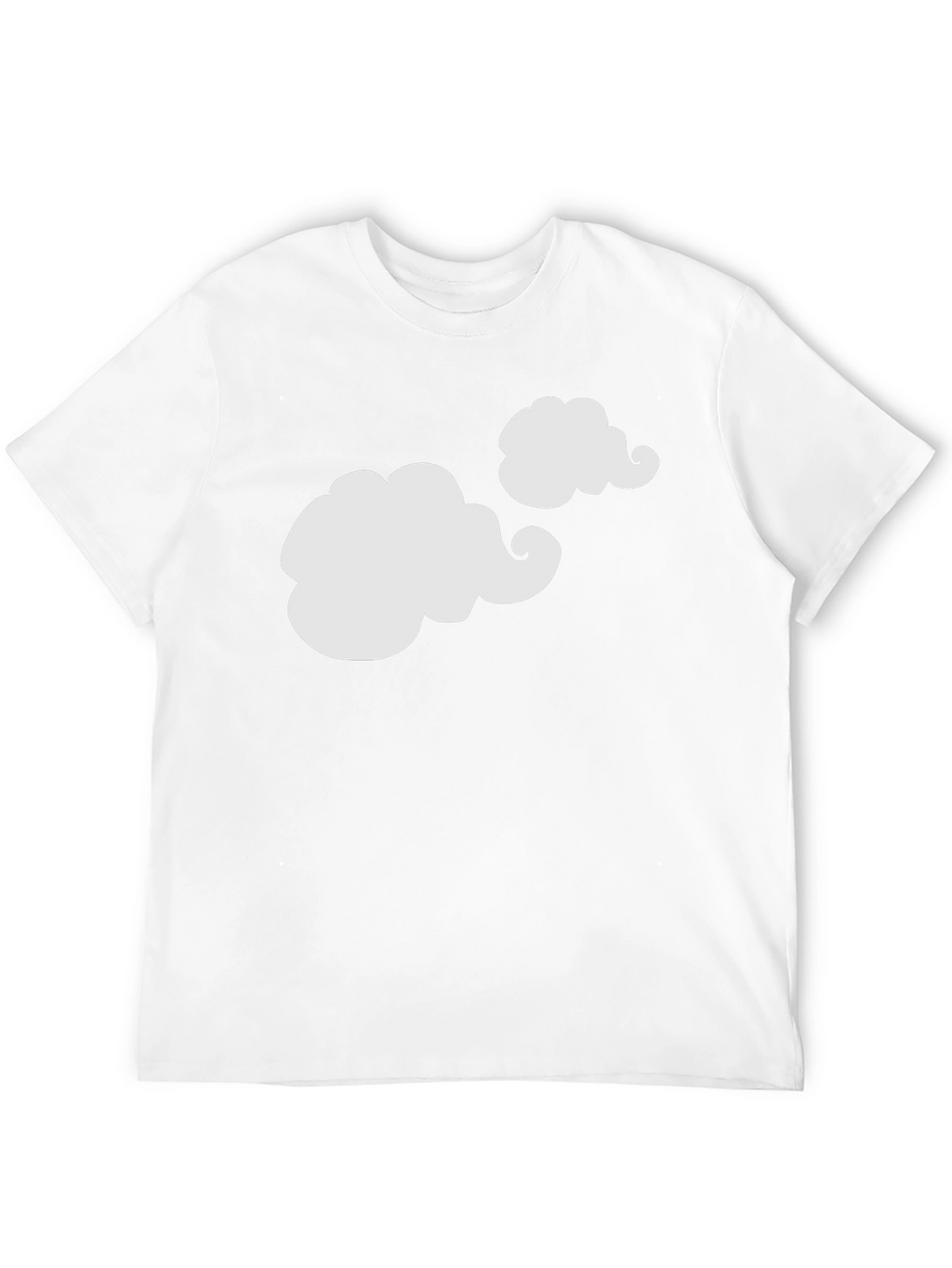 Funny Clouds Graphic Tee - Black T-Shirt
