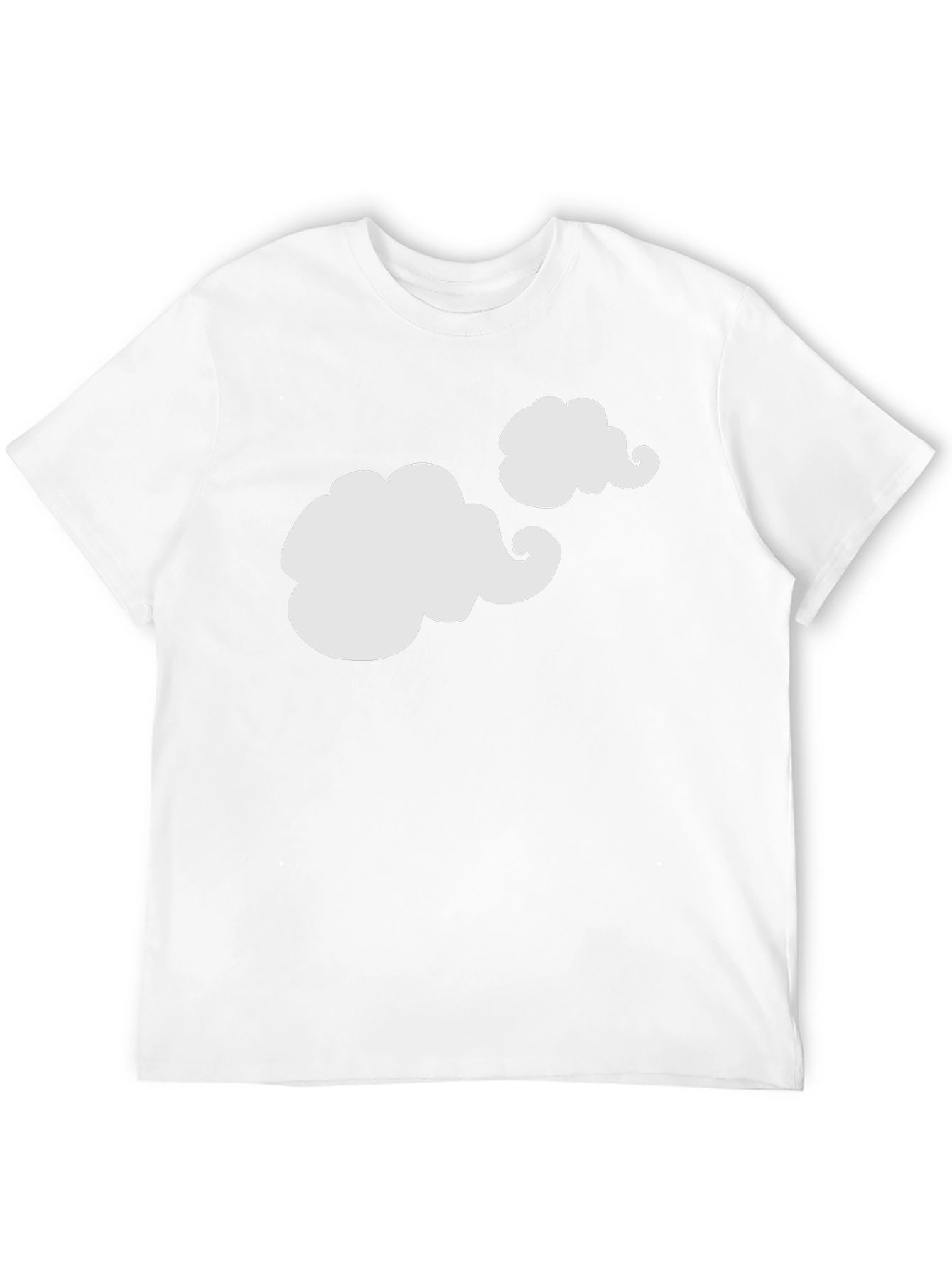 Funny Clouds Graphic Tee - Black T-Shirt