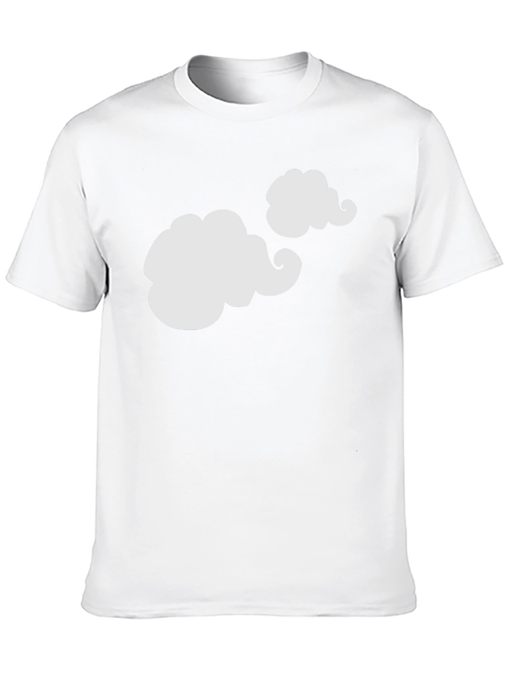 Funny Clouds Graphic Tee - Black T-Shirt