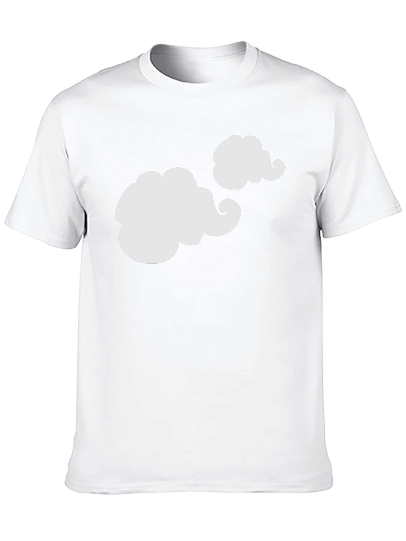 Funny Clouds Graphic Tee - Black T-Shirt