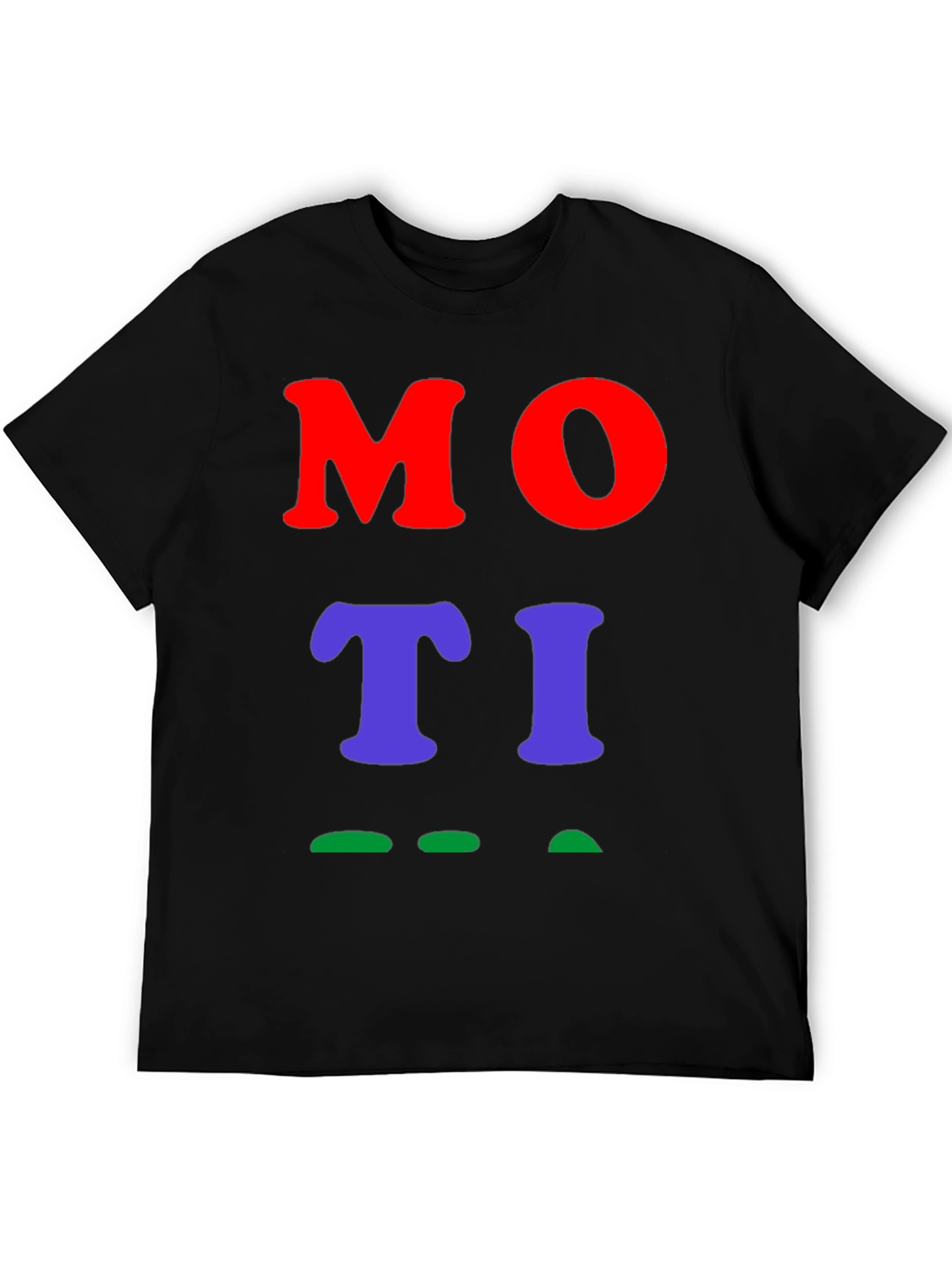 MOTI Black Graphic Tee