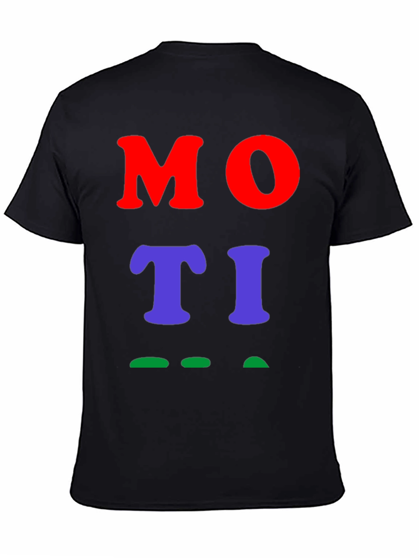 MOTI Black Graphic Tee