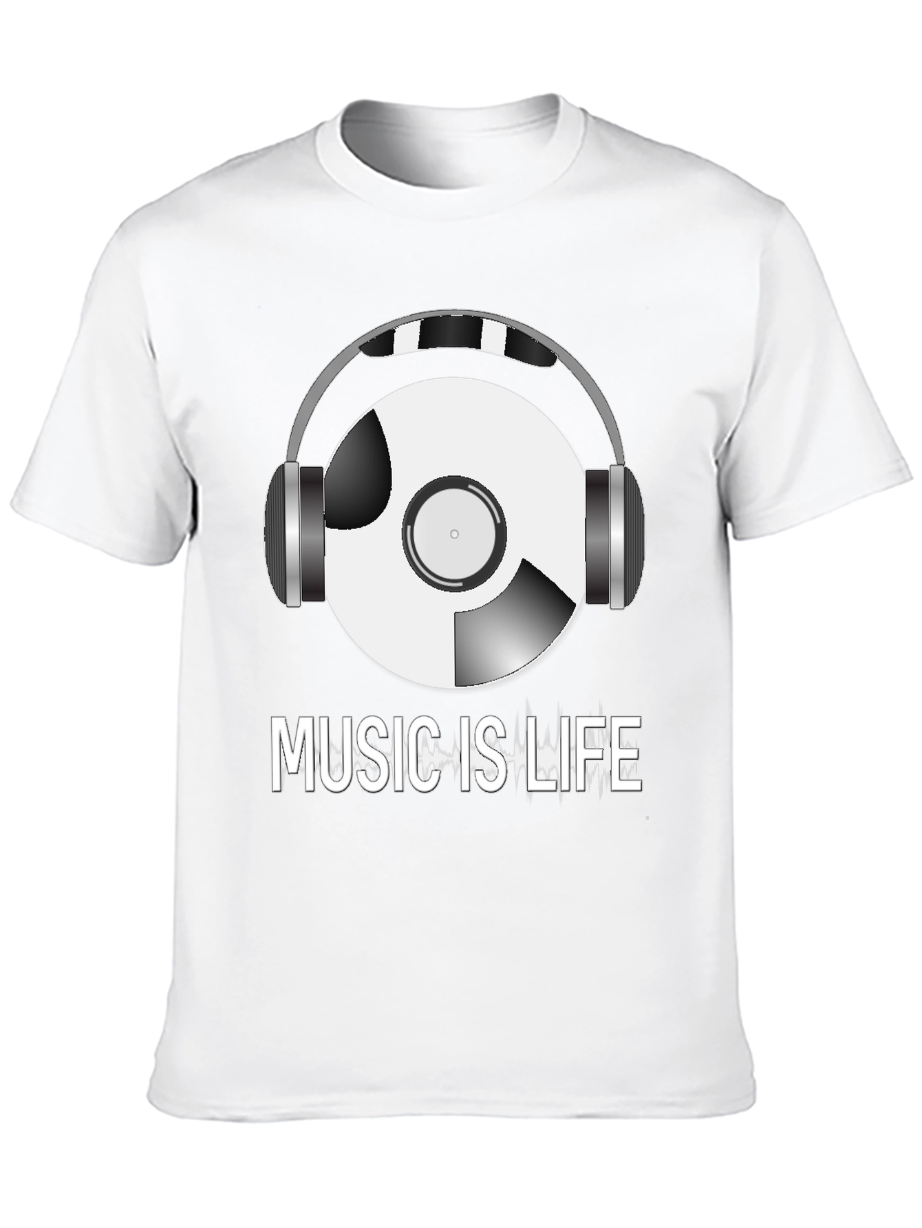 Music is Life Graphic T-Shirt