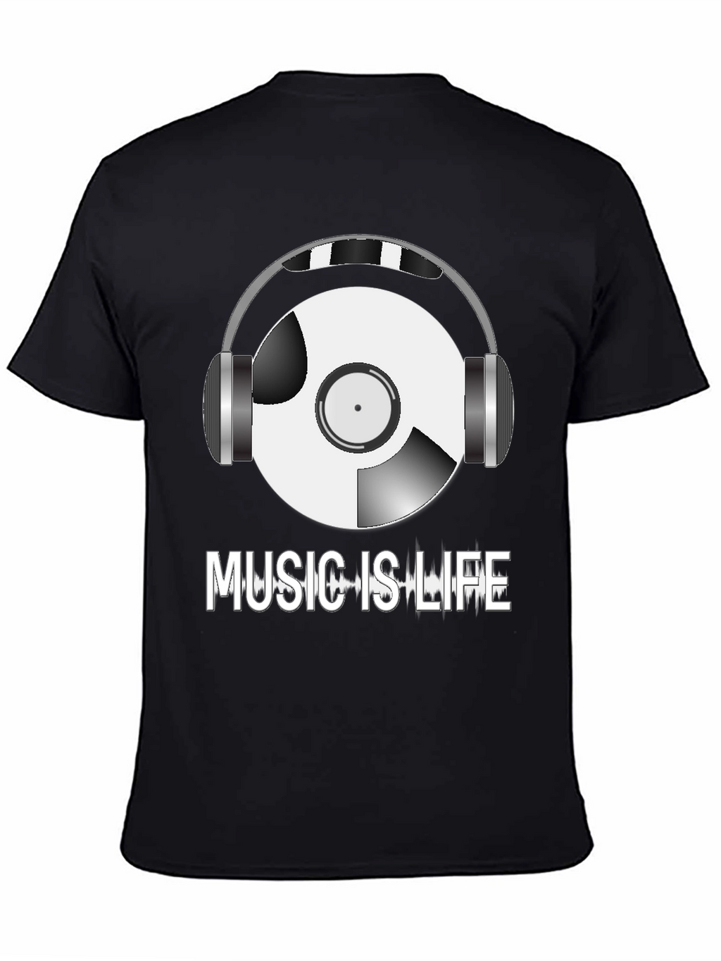 Music is Life Graphic T-Shirt