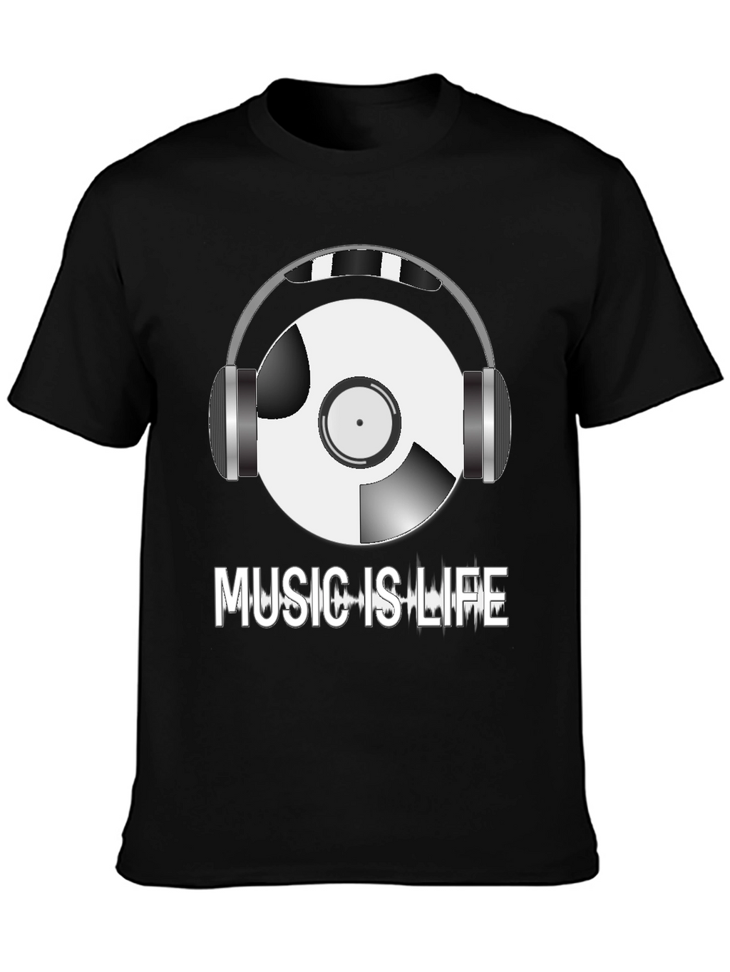 Music is Life Graphic T-Shirt