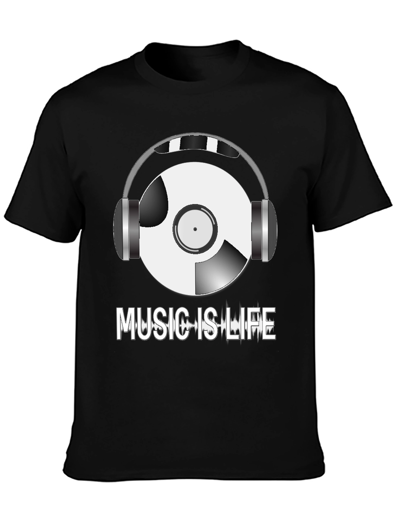 Music is Life Graphic T-Shirt