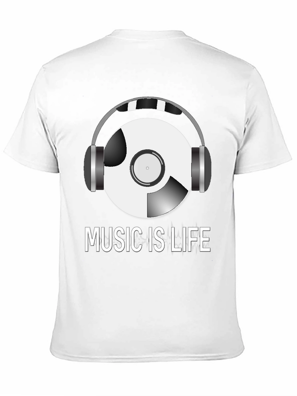 Music is Life Graphic T-Shirt