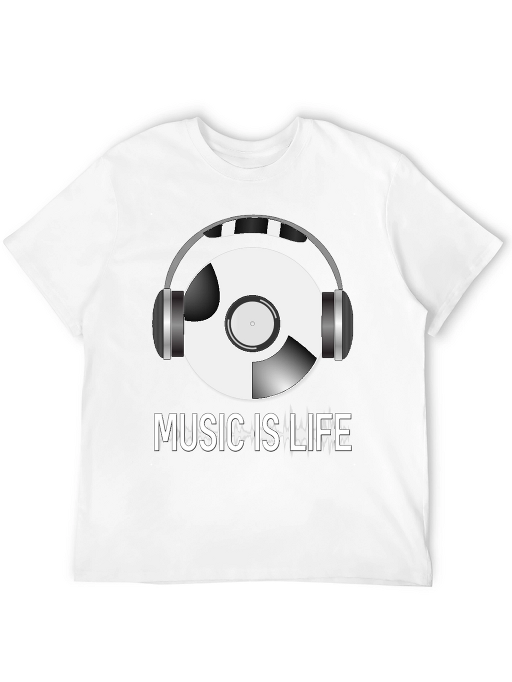 Music is Life Graphic T-Shirt